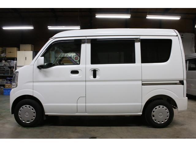 エブリイ ジョイン　パートタイム４ＷＤ　ボタン切替　ハイルーフ　５ＡＧＳ　オートマ　ファブリックシート　キーレス　全席パワーウィンドウ　電動格納ミラー　ヘッドライトレベライザー　ドアバイザー　リヤ５面プライバシーガラス（9枚目）