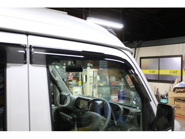 NV100クリッパーバン DX 5速マニュアル ハイルーフ 純正キーレス 集中ドアロック ナビ TV Bluetooth CD SD USB リア5面スモークフィルム ドアバイザー ヘッドライトレベライザー Wエアバッグ(20枚目)