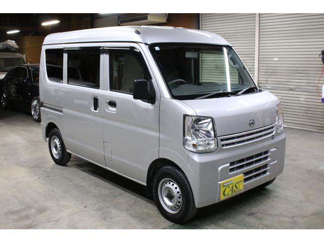 NV100クリッパーバン DX 5速マニュアル ハイルーフ 純正キーレス 集中ドアロック ナビ TV Bluetooth CD SD USB リア5面スモークフィルム ドアバイザー ヘッドライトレベライザー Wエアバッグ(77枚目)