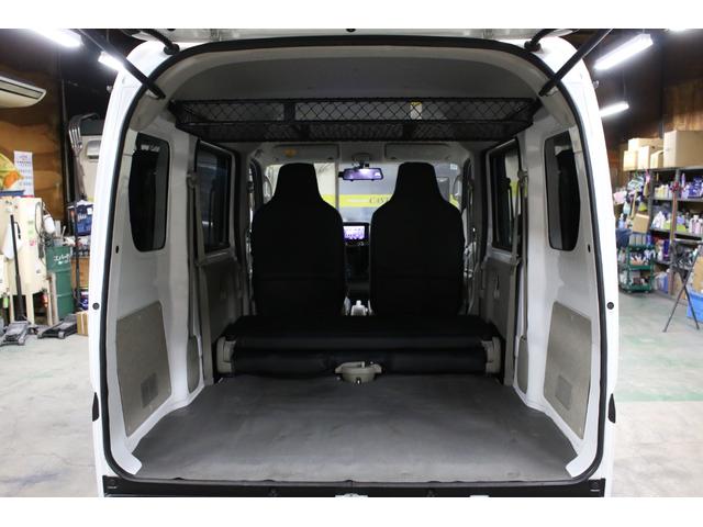 エブリイ ＰＡ　パートタイム４ＷＤ　ボタン切替　リフトアップ　１５インチアルミホイール　ショートバンパー仕様チッピング塗装　オリジナルスキッドプレート　ＬＥＤライト　ナビＴＶ　ブルートゥース　ＤＶＤ　Ｂカメ　ＥＴＣ（48枚目）