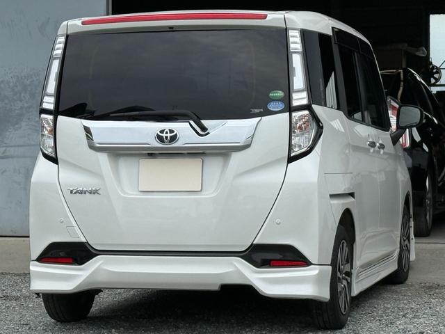 タンク カスタムG S モデリスタフルエアロ ワンオーナー コンフォートパッケージ 両側パワスラ シートヒーター 衝突被害軽減ブレーキ クルーズコントロール クリアランスソナー 純正SDナビ Bluetooth リアテーブル(4枚目)