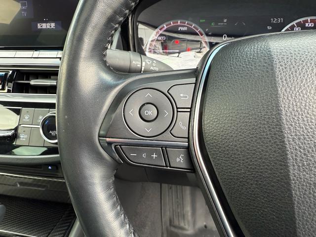 クラウンハイブリッド ＲＳアドバンス　後期型　法人１オナ　サンルーフ　ＴＲＤエアロ　黒本革シート　４本出しマフラー　セーフティパッケージプラス　デジタルインナーミラー　純正１２．３インチナビ　ヘッドアップディスプレイ　純正１８インチＡＷ（63枚目）