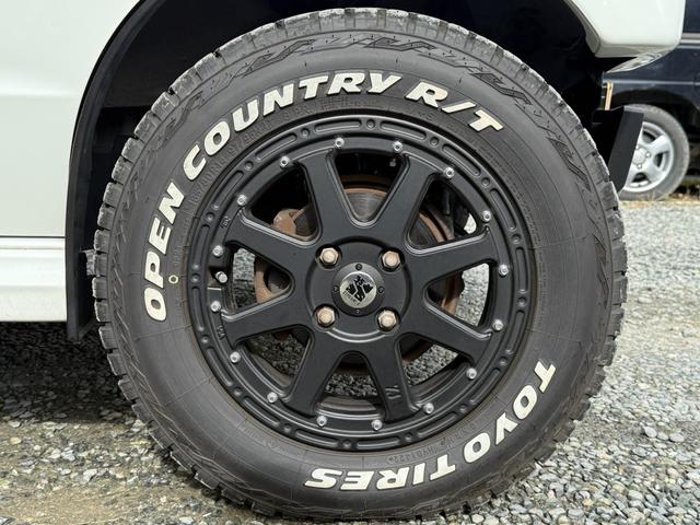 エブリイワゴン ＰＺターボスペシャル　プラスライン公認４インチリフトアップ　プラスライン前後バンパー　プラスラインマフラー　ＡＬＰＩＮＥ８インチナビ　ＡＬＰＩＮＥフリップダウンモニター　ＡＬＰＩＮＥデジタルインナーミラー　スキッドプレート（7枚目）