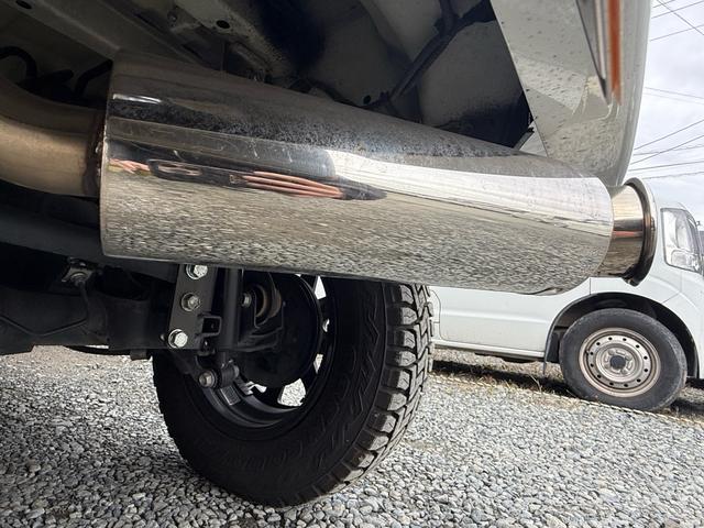 エブリイワゴン ＰＺターボスペシャル　プラスライン公認４インチリフトアップ　プラスライン前後バンパー　プラスラインマフラー　ＡＬＰＩＮＥ８インチナビ　ＡＬＰＩＮＥフリップダウンモニター　ＡＬＰＩＮＥデジタルインナーミラー　スキッドプレート（48枚目）