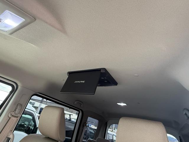 エブリイワゴン ＰＺターボスペシャル　プラスライン公認４インチリフトアップ　プラスライン前後バンパー　プラスラインマフラー　ＡＬＰＩＮＥ８インチナビ　ＡＬＰＩＮＥフリップダウンモニター　ＡＬＰＩＮＥデジタルインナーミラー　スキッドプレート（57枚目）