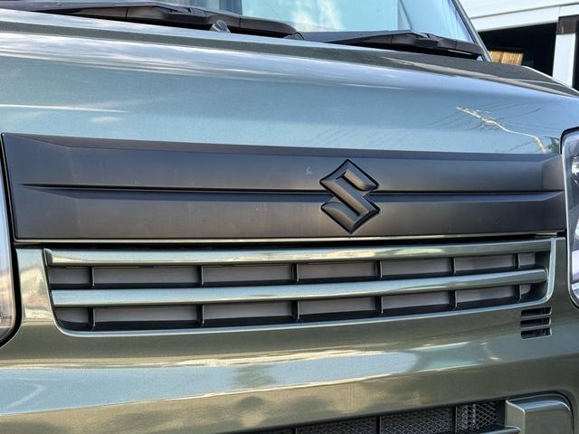 エブリイ ジョインターボ　５ＭＴ　ＢＬＩＴＺ車高調　荷室フローリング仕様　デイトナ１４インチＷ　社外インナーブラックヘッドライト　社外テール　ロッソモデロ２本出しマフラー　レザー調シートカバー　ルーフ用ネットラック（12枚目）