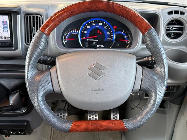 エブリイ ジョインターボ　５ＭＴ　ＢＬＩＴＺ車高調　荷室フローリング仕様　デイトナ１４インチＷ　社外インナーブラックヘッドライト　社外テール　ロッソモデロ２本出しマフラー　レザー調シートカバー　ルーフ用ネットラック（31枚目）