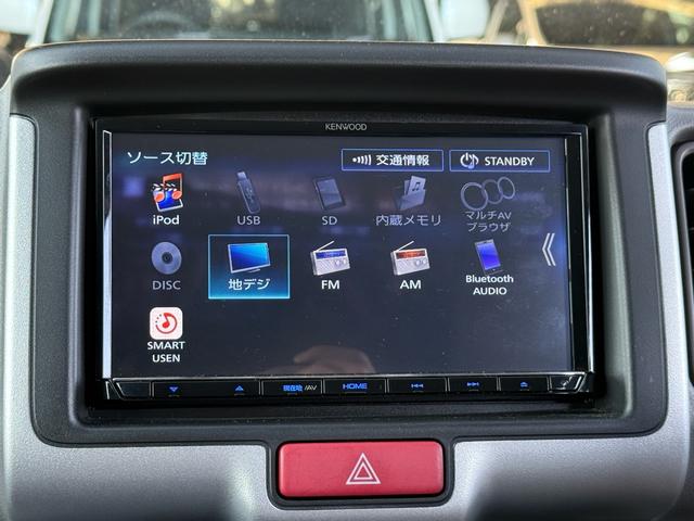 エブリイ ジョインターボ　５ＭＴ　ＢＬＩＴＺ車高調　荷室フローリング仕様　デイトナ１４インチＷ　社外インナーブラックヘッドライト　社外テール　ロッソモデロ２本出しマフラー　レザー調シートカバー　ルーフ用ネットラック（33枚目）