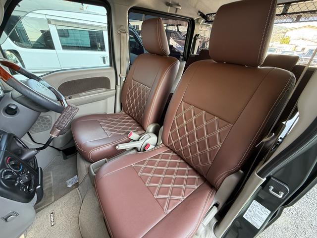 エブリイ ジョインターボ　５ＭＴ　ＢＬＩＴＺ車高調　荷室フローリング仕様　デイトナ１４インチＷ　社外インナーブラックヘッドライト　社外テール　ロッソモデロ２本出しマフラー　レザー調シートカバー　ルーフ用ネットラック（46枚目）