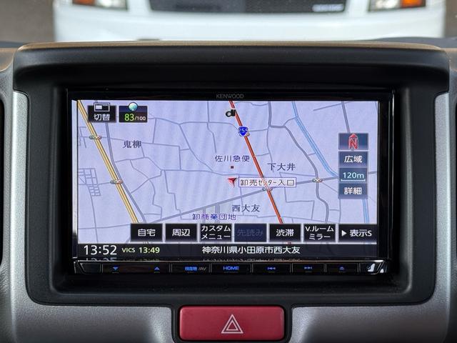 エブリイ ジョインターボ　５ＭＴ　ＢＬＩＴＺ車高調　荷室フローリング仕様　デイトナ１４インチＷ　社外インナーブラックヘッドライト　社外テール　ロッソモデロ２本出しマフラー　レザー調シートカバー　ルーフ用ネットラック（60枚目）