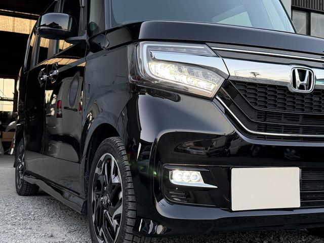Ｎ－ＢＯＸカスタム Ｇ・ＥＸターボホンダセンシング　買取車　ターボ　純正８インチインターナビ　ナビ連動純正前後ドラレコ　両側パワスラ　フルセグＴＶ　バックカメラ　ハーフレザーシート　ホンダセンシング　純正１５インチＡＷ　レーンアシスト　ビルトインＥＴＣ（10枚目）