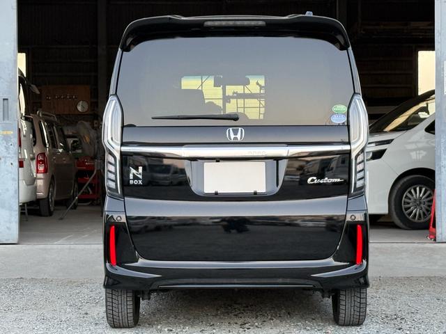 Ｎ－ＢＯＸカスタム Ｇ・ＥＸターボホンダセンシング　買取車　ターボ　純正８インチインターナビ　ナビ連動純正前後ドラレコ　両側パワスラ　フルセグＴＶ　バックカメラ　ハーフレザーシート　ホンダセンシング　純正１５インチＡＷ　レーンアシスト　ビルトインＥＴＣ（18枚目）