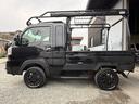 ハイゼットトラック ジャンボエクストラ 4WD 5MT HARDCARGOルーフラック・ワークキャリア・マッドフラップ・ルーフランプ・キャリア・バンパーガード・サイドオーニング リフトアップ ALPINE11インチフローティングナビ 中古車画像_3