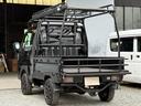 ハイゼットトラック ジャンボエクストラ 4WD 5MT HARDCARGOルーフラック・ワークキャリア・マッドフラップ・ルーフランプ・キャリア・バンパーガード・サイドオーニング リフトアップ ALPINE11インチフローティングナビ 中古車画像_4
