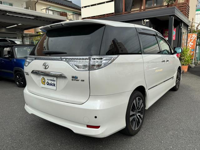 エスティマハイブリッド Ｇ４ＷＤ　Ｗムーンルーフ　Ｐスタート　純正ナビ・ＴＶ　フロント＆バックカメラ　Ｂｌｕｅｔｏｏｔｈ　ＥＴＣ　両側パワスラ　ＬＥＤオートライト＆フォグ　パワーシート・シートヒーター　１８インチＡＷ　車検令和８年８月（12枚目）