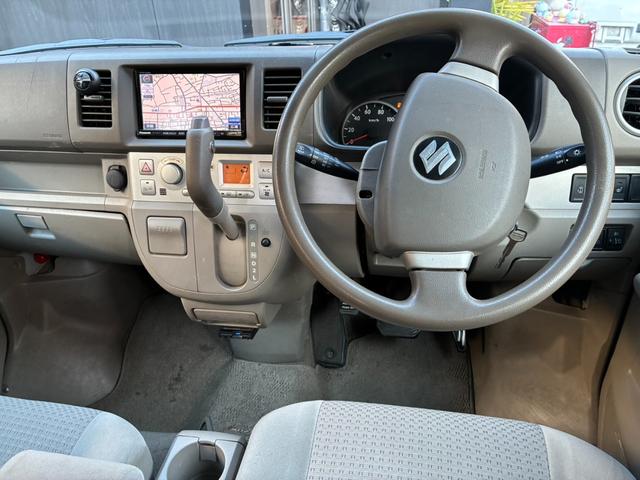 エブリイワゴン PZターボ AT ETC ナビ TV 両側スライド・片側電動 キーレスエントリー 電動格納ミラー シートヒーター ターボ 盗難防止システム アルミホイール ABS エアコン パワーステアリング(2枚目)