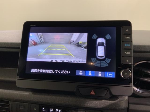 Ｎ－ＢＯＸカスタム ベースグレード　Ｈ　ＳＥＮＳＩＮＧ　新車保証　試乗車　ワンオ－ナ－　ナビＬＸＵ－２４２ＮＢｉ　ＴＶ　Ｒカメラ　ＣＤ録音　ＢＴオ－ディオＤＶＤ　シ－トヒ－タ－　ＥＴＣ　ＬＥＤライト　両側電動ドア　ＶＳＡ　クルコンＡＡＣ（7枚目）