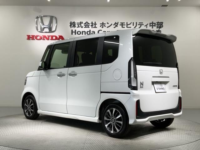 Ｎ－ＢＯＸカスタム ベースグレード　Ｈ　ＳＥＮＳＩＮＧ　新車保証　試乗車　ワンオ－ナ－　ナビＬＸＵ－２４２ＮＢｉ　ＴＶ　Ｒカメラ　ＣＤ録音　ＢＴオ－ディオＤＶＤ　シ－トヒ－タ－　ＥＴＣ　ＬＥＤライト　両側電動ドア　ＶＳＡ　クルコンＡＡＣ（48枚目）