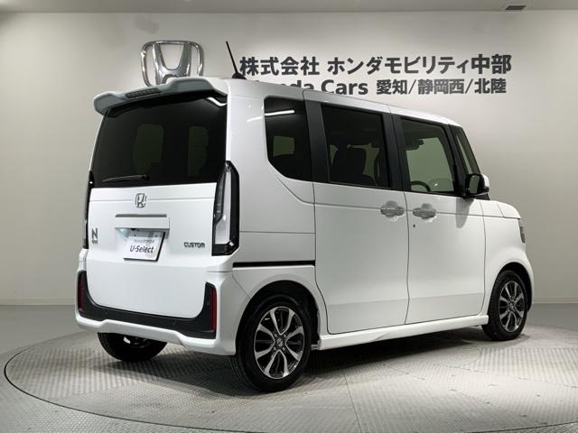 Ｎ－ＢＯＸカスタム ベースグレード　Ｈ　ＳＥＮＳＩＮＧ　新車保証　試乗車　ワンオ－ナ－　ナビＬＸＵ－２４２ＮＢｉ　ＴＶ　Ｒカメラ　ＣＤ録音　ＢＴオ－ディオＤＶＤ　シ－トヒ－タ－　ＥＴＣ　ＬＥＤライト　両側電動ドア　ＶＳＡ　クルコンＡＡＣ（50枚目）