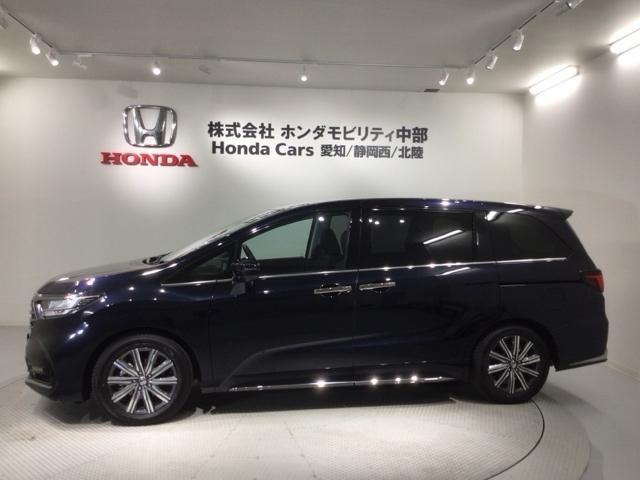 オデッセイハイブリッド e:HEVアブソルート HSENSING 新車保証 試乗車 ワンオ-ナ- ナビLXM-247VFLI TV Rカメラ マルチビュ- CD録音 BTオーディオ DVD ドラレコ ETC LEDライト フォグライト VSA(49枚目)