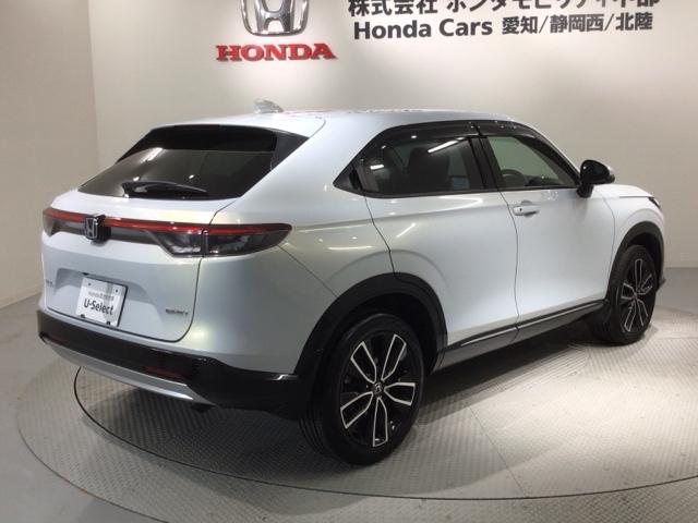 ヴェゼル ｅ：ＨＥＶＺ　Ｈ　ＳＥＮＳＩＮＧ　最長５年保証　ワンオ－ナ－　純正ナビ　ＴＶ　Ｒカメラ　マルチビュ－　ＢＴオ－ディオ　ＥＴＣ　ＬＥＤライト　ＶＳＡ　シ－トヒ－タ－　クルコン　アルミ　スマ－トキ－　盗難防止装置（50枚目）