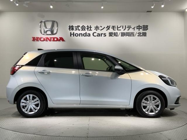 フィット e:HEVホーム H SENSING 新車保証 試乗車 ワンオ-ナ- ナビLXM-242ZFNI TV Rカメラ BTオ-ディオ ETC LEDライト VSA クルコン スマ-トキ- スペアキ-盗難防止装置 整備記録簿(51枚目)