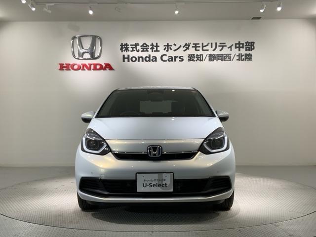 フィット e:HEVホーム H SENSING 新車保証 試乗車 ワンオ-ナ- ナビLXM-242ZFNI TV Rカメラ BTオ-ディオ ETC LEDライト VSA クルコン スマ-トキ- スペアキ-盗難防止装置 整備記録簿(53枚目)