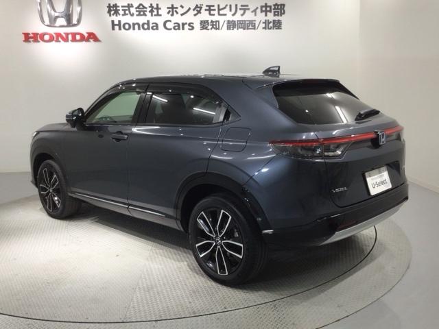 ヴェゼル ｅ：ＨＥＶＺ　Ｈ　ＳＥＮＳＩＮＧ　最長５年保証　ワンオ－ナ－　ナビＶＸＭ－２１５ＶＦＥｉ　ＴＶ　Ｒカメラ　ＢＴオ－ディオ　ＤＶＤドラレコ　ＥＴＣ　ＬＥＤライト　ＶＳＡ　シ－トヒ－タ－　クルコン　アルミ　スマ－トキ－（48枚目）