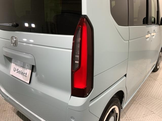 Ｎ－ＢＯＸ ファッションスタイル　Ｈ　ＳＥＮＳＩＮＧ　新車保証　試乗車　ワンオ－ナ－　ナビＬＸＵ－２４２ＮＢｉ　ＴＶ　Ｒカメラ　ＣＤ録音　ＢＴオ－ディオＤＶＤ　シ－トヒ－タ－　ＥＴＣ　ＬＥＤライト　両側電動ドア　ＶＳＡ　クルコンＡＡＣ（45枚目）