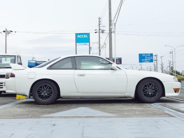 Q’s S14後期 5MT 社外マフラー(9枚目)
