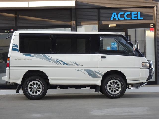 中古車 三菱 デリカスターワゴン アクティブワールド ｐ２５ｗ ４ｗｄ 小型貨物登録 ４ナンバー ２人乗り ａｔ車 ４ｄ５６エンジン ディーゼルターボ 積載３５０ｋｇ ｎｏｘ ｐｍ非適合 車中泊 キャンプ 静岡 有 アクセル自動車販売 Goo 中古車情報