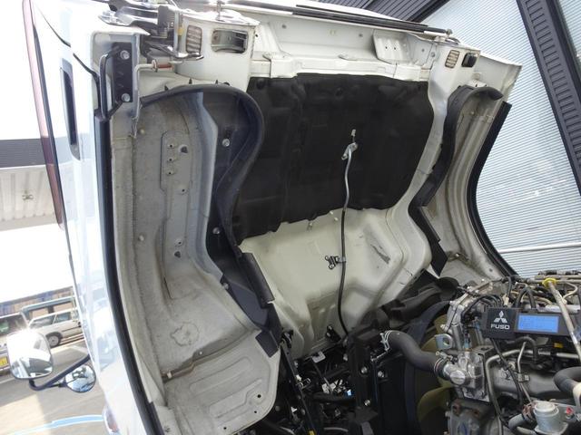 キャンター 　元電源車登録　発電機搭載無し　ベース車　左右サイドドア／リアドア　バックカメラ　社外ナビＴＶ　デュオニック　ディーゼルターボ　実走行１万ｋｍ　風防　ＮＯｘ・ＰＭ適合（30枚目）