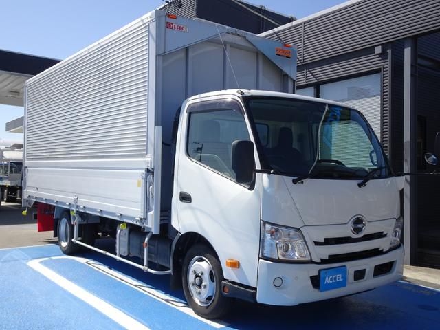 デュトロ 　アルミウイング　トランテックス　最大積載２０００ｋｇ　車両７１７Ｘ２１８Ｘ高３１５　荷台５０６Ｘ２１０Ｘ高２１６　原動機Ｎ０４Ｃ　ＡＴ車　常時バックモニタ　庫内灯　車両総重量５９２５ｋｇ（16枚目）