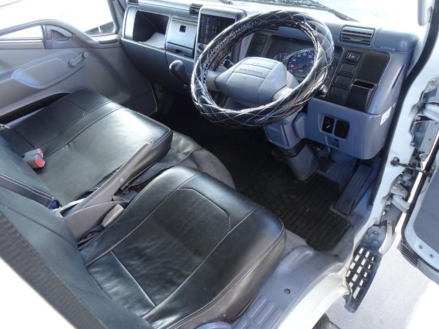 キャンター 　積載２ｔ　ダブルキャブ　６人乗り　５ＭＴ　新明和　垂直パワーゲート　ＰＧ　昇降能力８００ｋｇ　荷台長３１２幅１６９高１９９　原動機４Ｍ４２　ディーゼルターボ　ＮＯｘ・ＰＭ適合（40枚目）