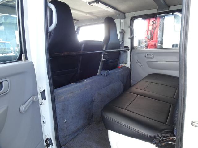 キャンター 　積載２ｔ　ダブルキャブ　６人乗り　５ＭＴ　新明和　垂直パワーゲート　ＰＧ　昇降能力８００ｋｇ　荷台長３１２幅１６９高１９９　原動機４Ｍ４２　ディーゼルターボ　ＮＯｘ・ＰＭ適合（55枚目）