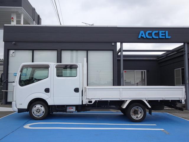 アトラストラック ＷキャブロングフルＳローＤＸ　ダブルキャブ　積載１．７５ｔ　１ナンバー　車両総重量５ｔ未満　６ＭＴ　６人　荷台寸法　長３３４　幅１７９　あおり高３６　ディーゼルターボ　ＮＯｘ・ＰＭ適合車（9枚目）