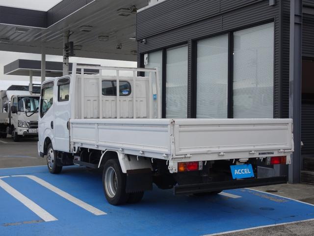 アトラストラック ＷキャブロングフルＳローＤＸ　ダブルキャブ　積載１．７５ｔ　１ナンバー　車両総重量５ｔ未満　６ＭＴ　６人　荷台寸法　長３３４　幅１７９　あおり高３６　ディーゼルターボ　ＮＯｘ・ＰＭ適合車（10枚目）