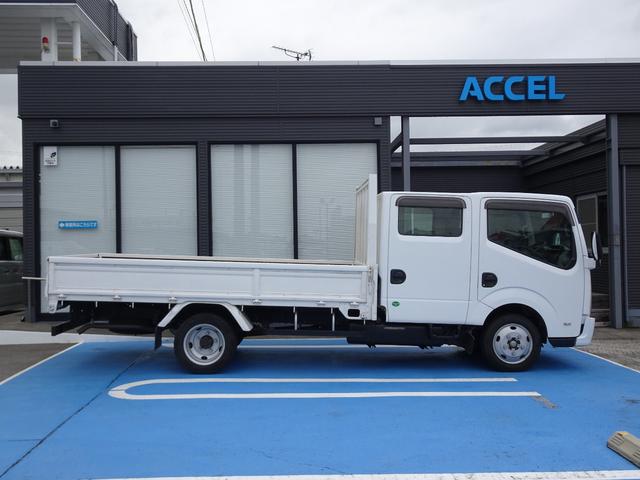 アトラストラック ＷキャブロングフルＳローＤＸ　ダブルキャブ　積載１．７５ｔ　１ナンバー　車両総重量５ｔ未満　６ＭＴ　６人　荷台寸法　長３３４　幅１７９　あおり高３６　ディーゼルターボ　ＮＯｘ・ＰＭ適合車（13枚目）