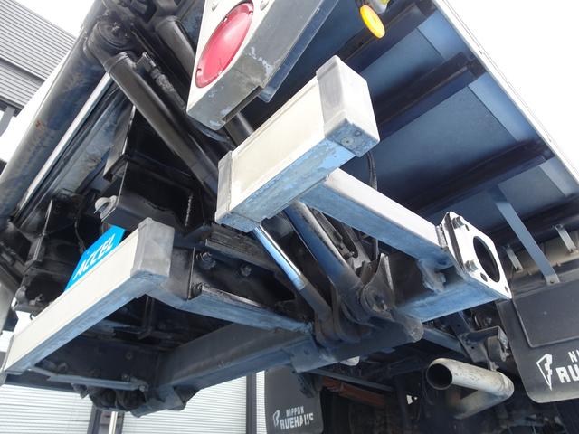 キャンター 　積載２ｔ　アルミバン　跳ね上げ　パワーゲート　ＰＧ　昇降能力１０００ｋｇ　日本フルハーフ　５ＭＴ　荷台寸法　長４６０　幅１７７　高１９５（40枚目）