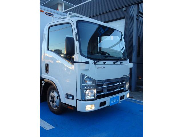 アトラストラック 　垂直　パワーゲート　昇降能力６００ｋｇ　左スライドドア　リア観音ドア　荷室長３９９幅１７４高１７２　１ナンバー　３人乗り　スムーサー　外部電源入力　キタムラボディ　いすゞ　エルフＯＥＭ（18枚目）