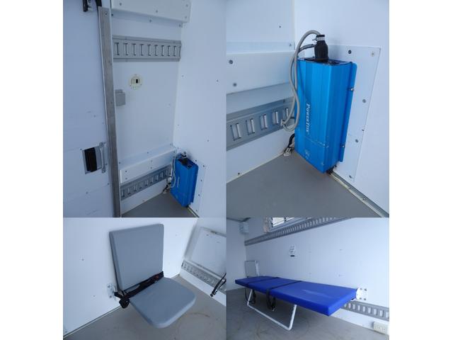 アトラストラック 　垂直　パワーゲート　昇降能力６００ｋｇ　左スライドドア　リア観音ドア　荷室長３９９幅１７４高１７２　１ナンバー　３人乗り　スムーサー　外部電源入力　キタムラボディ　いすゞ　エルフＯＥＭ（27枚目）