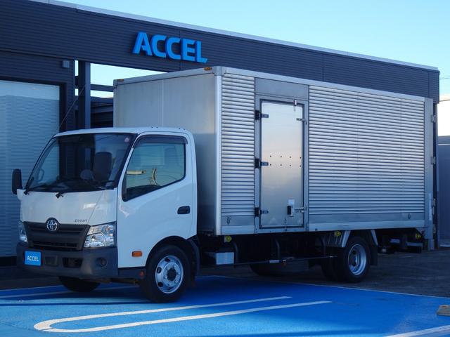 ダイナトラック 積載3t アルミバン ワイド ロング 荷台長513幅209高206 垂直パワーゲート トヨタスライドリフト 昇降荷重600kg 左サイド扉 AT車 2WD バックカメラ 3トン ドライバン パネルバン(10枚目)