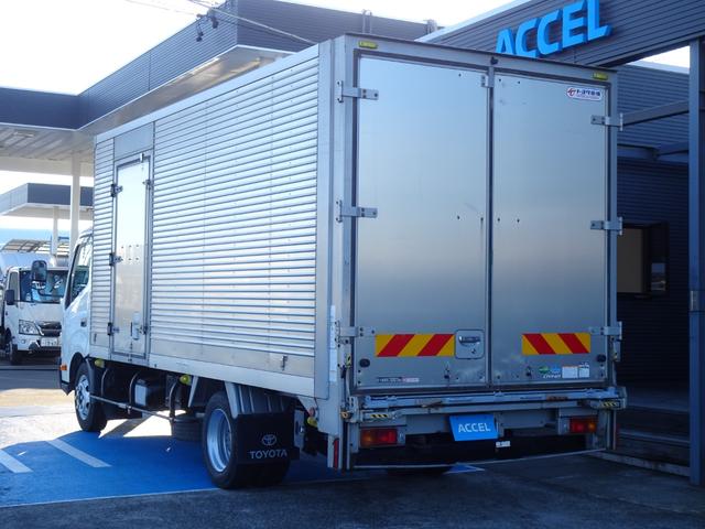 ダイナトラック 積載3t アルミバン ワイド ロング 荷台長513幅209高206 垂直パワーゲート トヨタスライドリフト 昇降荷重600kg 左サイド扉 AT車 2WD バックカメラ 3トン ドライバン パネルバン(12枚目)