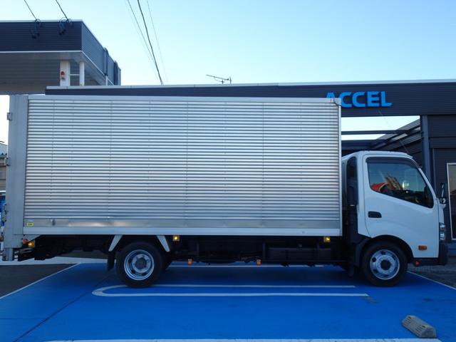 ダイナトラック 積載3t アルミバン ワイド ロング 荷台長513幅209高206 垂直パワーゲート トヨタスライドリフト 昇降荷重600kg 左サイド扉 AT車 2WD バックカメラ 3トン ドライバン パネルバン(15枚目)