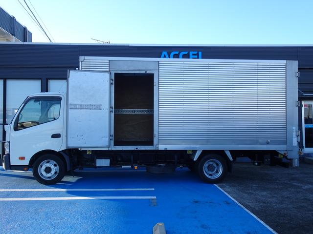 ダイナトラック 積載3t アルミバン ワイド ロング 荷台長513幅209高206 垂直パワーゲート トヨタスライドリフト 昇降荷重600kg 左サイド扉 AT車 2WD バックカメラ 3トン ドライバン パネルバン(20枚目)