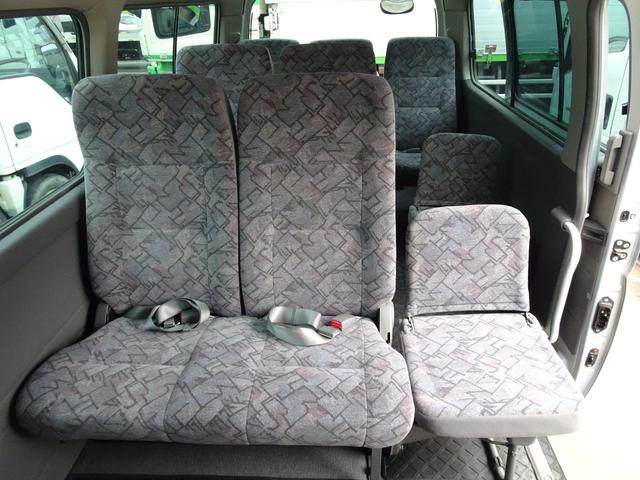 キャラバンマイクロバス SロングGX 12人乗り 5MT ディーゼルターボ 2WD ダブルエアコン/リアヒーター 乗合乗用 2ナンバー ミニバス マイクロバス コミューター 2ナンバー NOx・PM適合(35枚目)