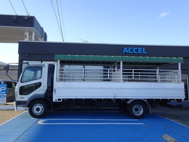 ファイター 　家畜運搬車　積載３５５０ｋｇ　荷台寸法長さ５６２幅２１０高さ１７７　６ＭＴ　原動機６Ｍ６１　ディーゼル　２１０馬力　１ナンバー　ＮＯｘ・ＰＭ適合車（9枚目）