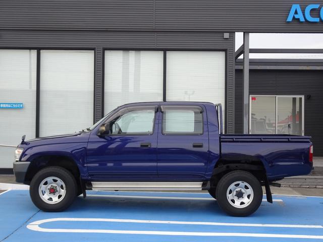 ハイラックス ＷキャブＤＸ　ＬＮ１６７　５ＭＴ　４ＷＤ　４ナンバー　ディーゼル　原動機５Ｌ　ダブルキャブ　積載５００ｋｇ　５人乗り　ＮＯｘ・ＰＭ不適合　ハイラックス　ピックアップ（7枚目）