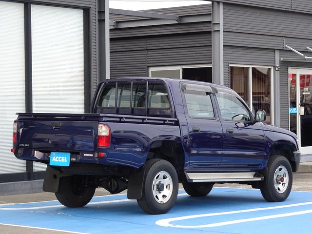 ハイラックス ＷキャブＤＸ　ＬＮ１６７　５ＭＴ　４ＷＤ　４ナンバー　ディーゼル　原動機５Ｌ　ダブルキャブ　積載５００ｋｇ　５人乗り　ＮＯｘ・ＰＭ不適合　ハイラックス　ピックアップ（10枚目）