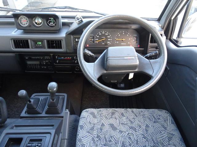 デリカスターワゴン アクティブワールド　ウインタースペシャル　Ｐ３５Ｗ　５ＭＴ　４ＷＤ　８人乗り　ベンチシート　３ナンバー　ディーゼルターボ　４Ｄ５６エンジン　寒冷地仕様車　グリルガード／フォグランプ／カーテン　ダブルエアコン　スターワゴン　デリカ（35枚目）